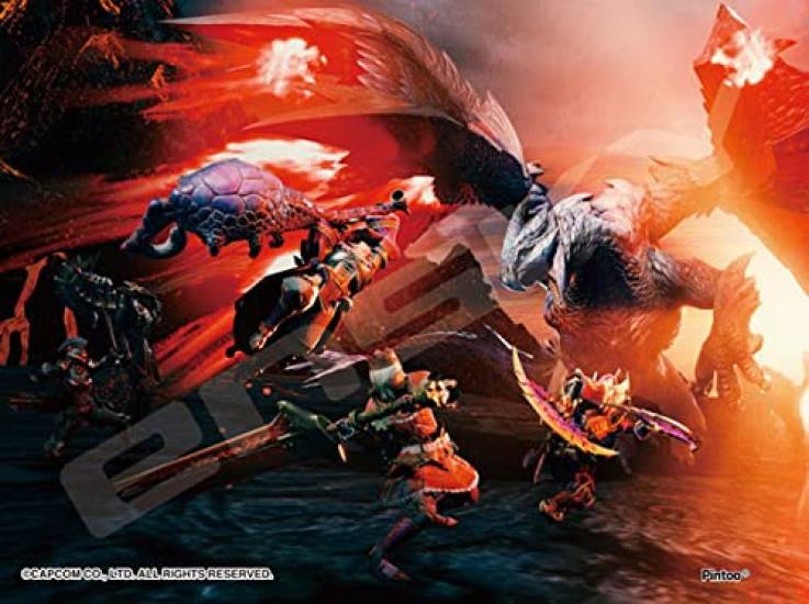 

ENSKY Monster Hunter Rise Jigsaw 150 of Mysterious Puzzle, Pieces, Valfalk Brilliance MA-68