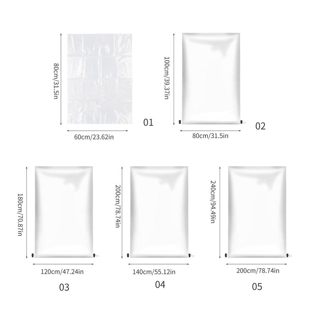 Transparent Plant Cover Freeze Protections Winter Shrub Cover Tree Frost Breathable Anti-tear Warm Plant Protecting Bag