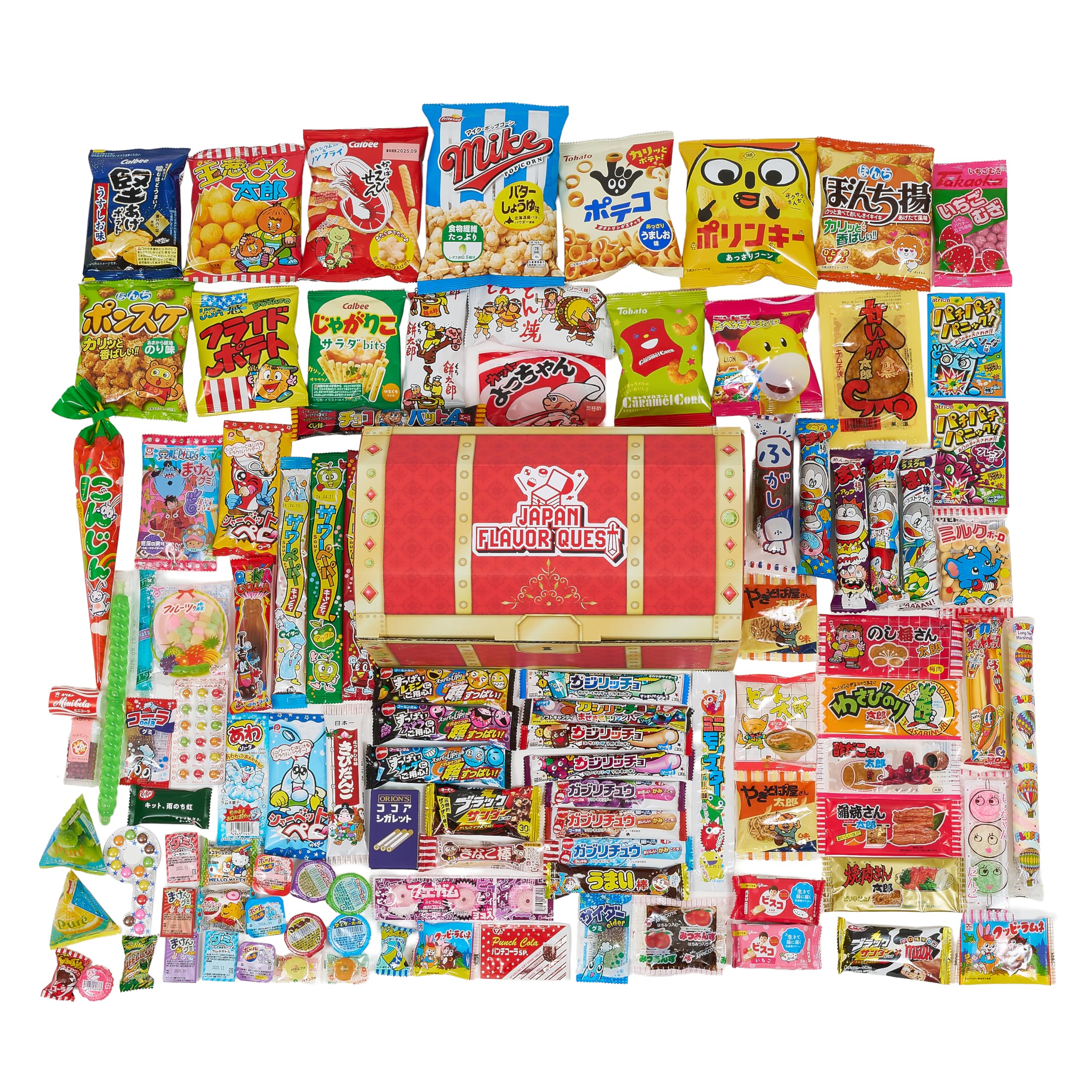 

Коробка сокровищ Коробка сладостей, которой может насладиться каждый [100 штук Дагаси]!