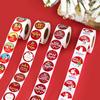 500pcs/roll Merry Christmas Label Stickers Cartoon Santa Claus Xmas Tree DIY Gift Box Baking Package Sticker New Year Decor