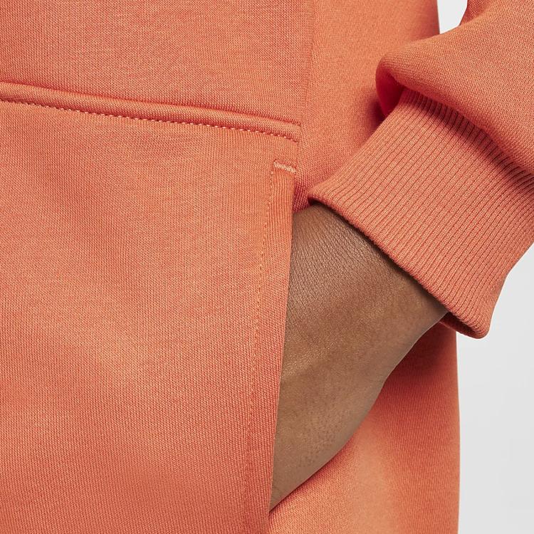 Nike Sportbekleidung Club Fleece Oversized Hoodie Kinderjacken Koralle FD2931-846