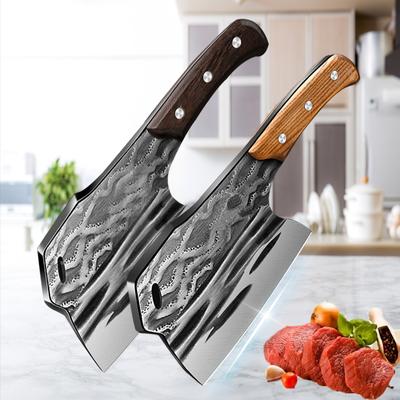 Kitchen Knife High Carbon Steel Chopping Knife Household Vegetable Fruit Knife Cooking Chef Special Knife for Bone Cutting