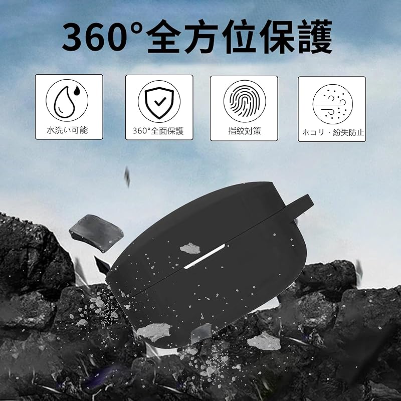 BUITFOU For Sony WF-1000XM4 Case Sony Protective Cover Soft Made of Silicone Fall Prevention Scratch Prevention Shockproof Dustproof Lightweight Can