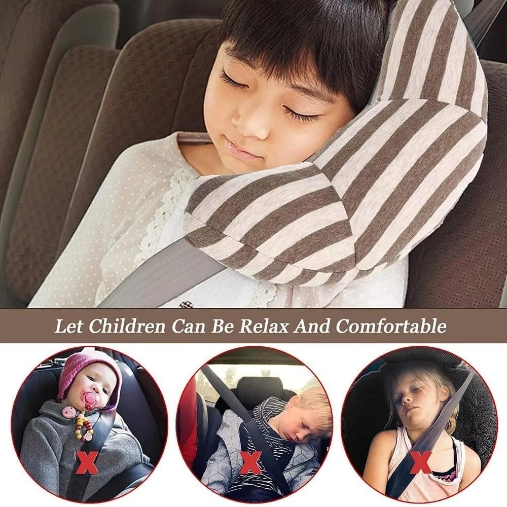 Coussin d'appui-tête cervical rembourré doux Design dessin animé Coussinet de protection d'épaule Pour enfants