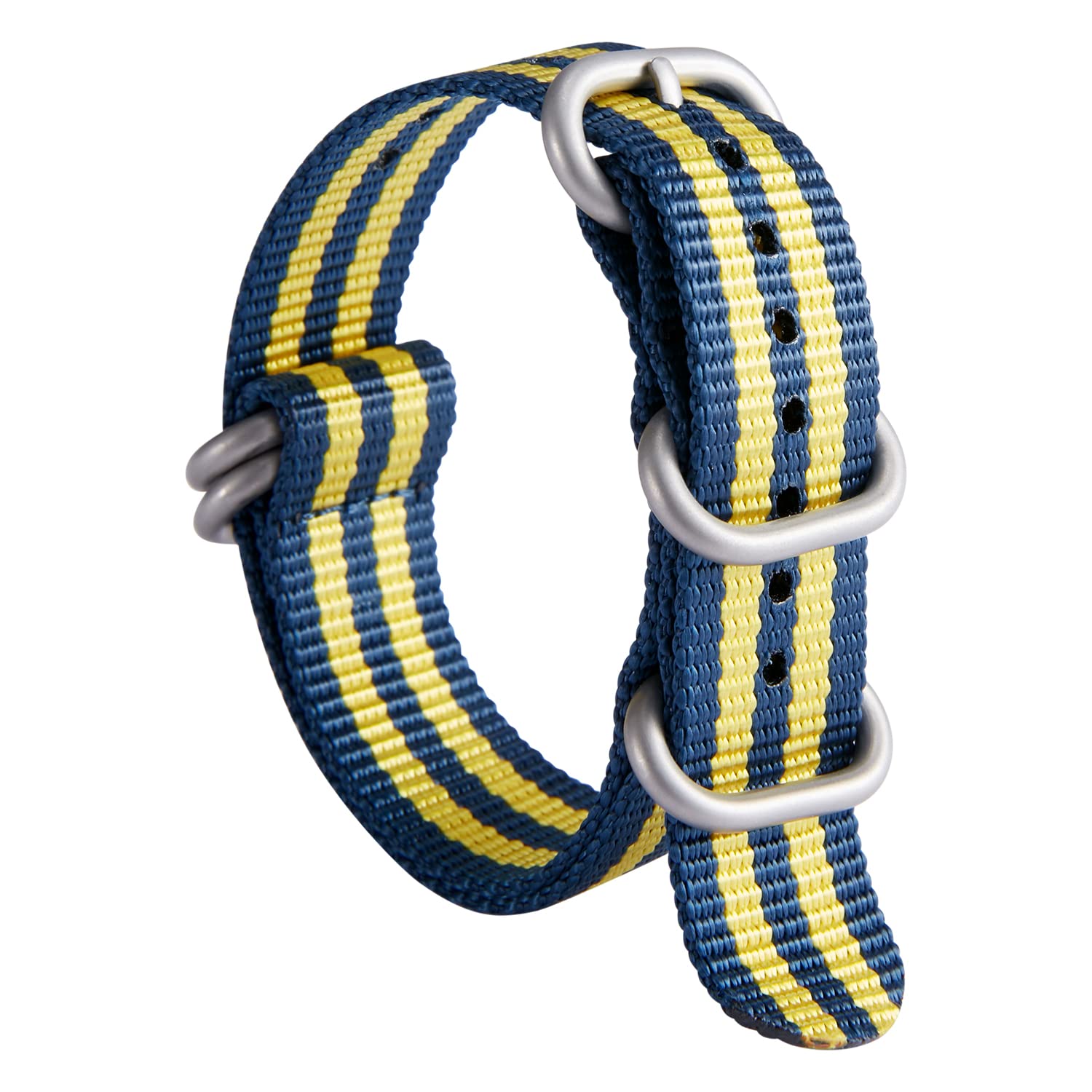 

Ремешок для часов, толстый нейлоновый ремень G10 высокого качества, многоцветный сменный ремешок для часов для мужчин и женщин 18 мм, 19 мм, 20 мм, 21 мм, 22 мм, 23 мм, 24 мм [BINLUN]