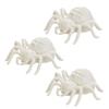 2/3/5Pcs Halloween Glowing Light Two-Color LED Design Spider Shape Night Light Portable Lightweight Halloween Decoration