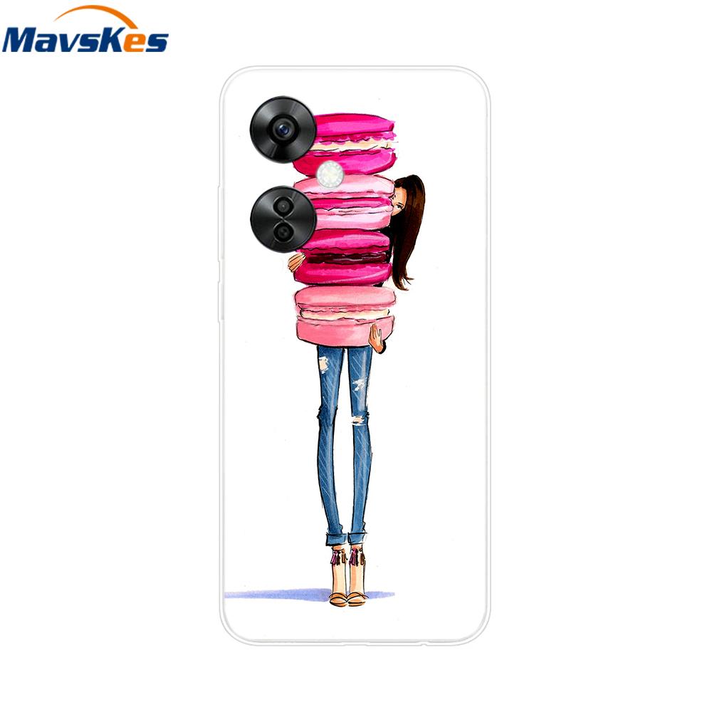 For OnePlus Nord CE 3 Lite Case Cartoon Soft Silicone TPU Clear Coque for OnePlus Nord CE3 Lite 5G Nord CE 3 Phone Covers Bumper