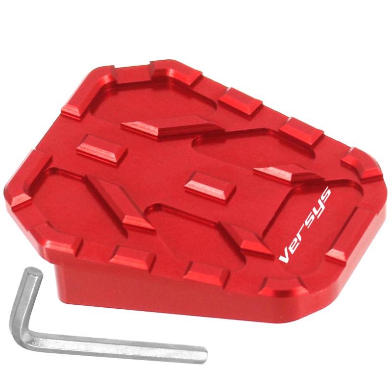 

Аксессуары для мотоциклов KAWASAKI Z900 Z900RS Z900SE VERSYS650 VERSYSX300 VERSYS 650 X300 педаль тормоза противоскольжения VERSYS logo Red