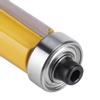 Flush Trim Router Bit with Top and Bottom Bearing 1‑1/2inch H * 1/4inch Shank Woodworking Tool Router Bit Straight Router Bit