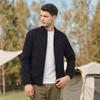 Jeep Men's Autumn Stand Collar Business Casual Jacket