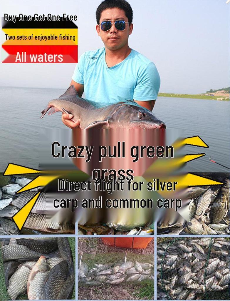 Silver Carp Sea Fishing Rod Set with Accessories – Long Cast & Casting Rods for Bighead Carp