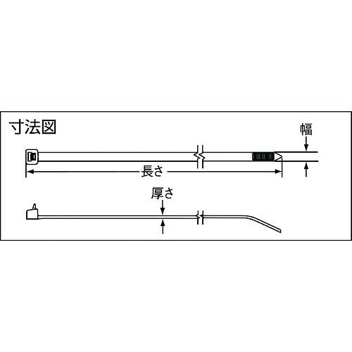 Panduit Corporation (PANDUIT) Screw-Mounted Nylon Cable Ties, Natural (100-Pack) PLC2S-S10-C