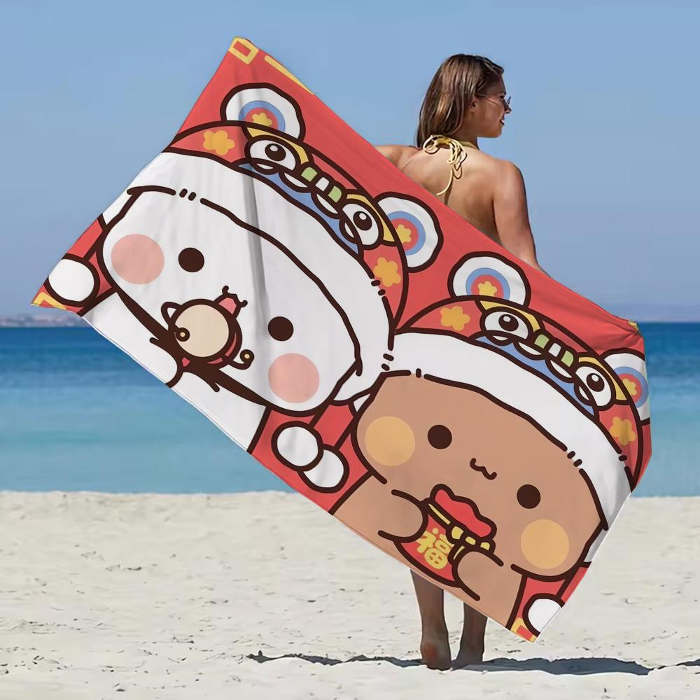 Microfiber Towel Trip Bubududu Large Cotton Beach Towel Man Gym Towels With Designs Home Microfiber Sauna Cloth Absorbent Garden