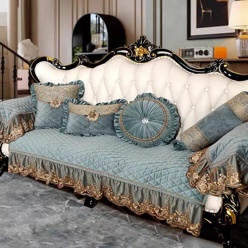 Sofa Cushion, Universal In All Seasons, Non-Slip, Light Luxury, High-End Thickened Seat Cushion, Sofa Cover, Backrest Towel, Cover Cloth, New Model
