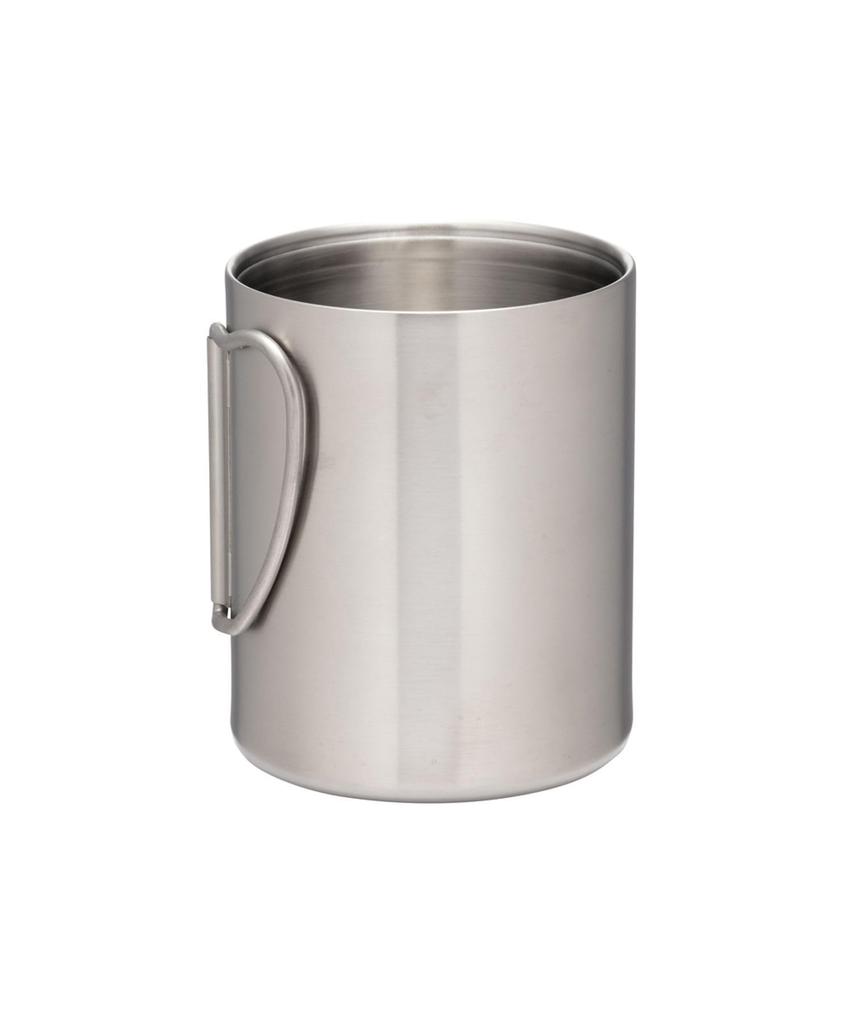 Snow Peak Stainless Steel Vacuum Mug Set Stainless 300mm x Measuring Perfect for Outdoor New and Outdoor Fun Lucky FK-421, Steel, 450mm, Cup, BBQ,