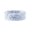 Plush Flannel Absorbent Wristbands & Splash-Proof Headband Set