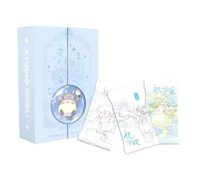 Genuine Hayao Miyazaki Anime Collection Card Chihiro and Chihiro Haal Mobile Castle Card Children Toys Christmas Gift