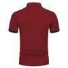 Summer New Men Short Sleeve Lapel Pure Color Polo Shirt Men Business Casual Golf Polo Shirt Tops