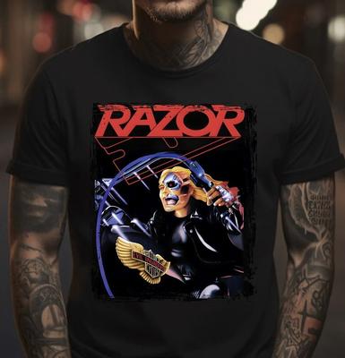 RAZOR Band Schwarzes T-Shirt, S-5XL Unisex T-Shirt