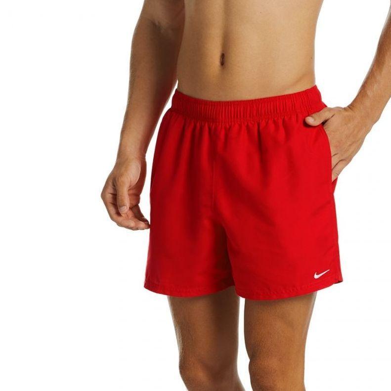 Nike Solid Color Elastic Straight-Leg Casual Shorts Men Bottoms Red NESSA560-614