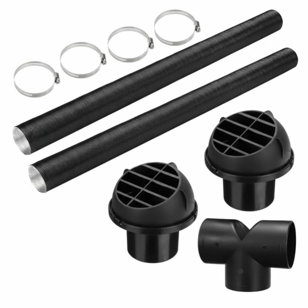 42/60/75mm Diesel Heater Vent Hose Clips Set Y-shaped Diesel Heater Pipe  For Car Truck VAN Camper 42mm