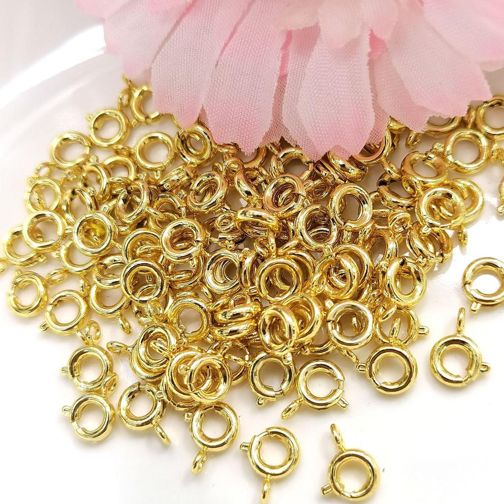 Accessories Copper, Spring Buckle Handmade Jewelry Bracelet Necklace Special End Connection Lock