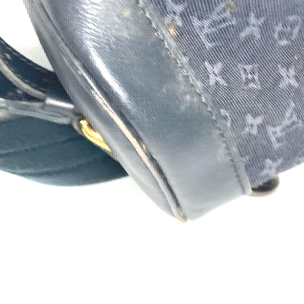 Louis Vuitton M92455 Monogram Mini Denim MontsourisGM Backpack Navy