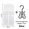 Plussign Wig Storage Bag With Hanger Holder Case Wigs Pouch Water Dust-Proof Organizer Protect For Professional Hair Extensions