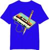 80s Cassette Tape Pencil 1980s Retro Vintage Throwback Music T-Shirt Men Clothing Vintage T Shirt Camisetas