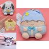 Adorable Kawaii Kuromi My Melody Plush Coin Bag And Soft Keychain Pendant Handbag Accessories