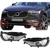 LED Fog Lamp Front Bumper Fog Light Lamp Assembly Compatible For Volvo XC60 XC90 S90 V90 2016-2021 31434666,31434667(Right)