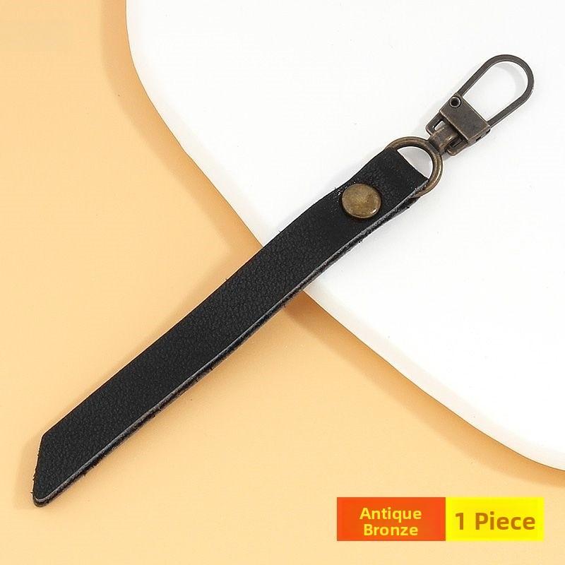 Detachable Leather Zipper Pulls Head for Bags Clothes Outerwear Replacement Accories Home Sewing DIY Materials Tools