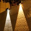 Super Bright Wall Mount Lamp Energy Saving Wall Washer Light LED Solar Garden Lights  Garden