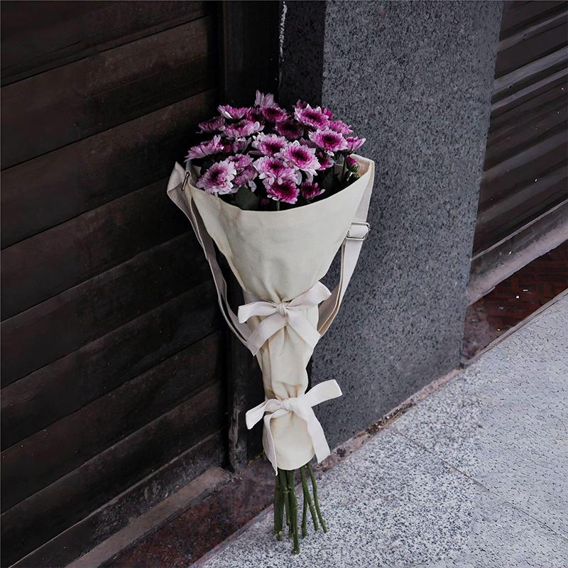 1PC Storage Bag Handcrafted Bouquet Multi-Purpose Flower Elegant Fresh Flower Easy-to-Carry Bag Space-Saving 45x35x25cm