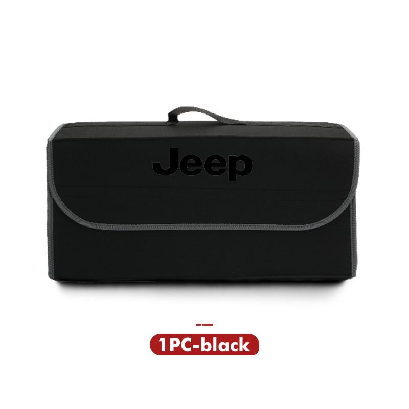 APK6 Car Trunk Storage Box Portable Travel Organizer Folding Bag For Jeep Cherokee Wrangler JK Gladiator Compass Renegade Patriot