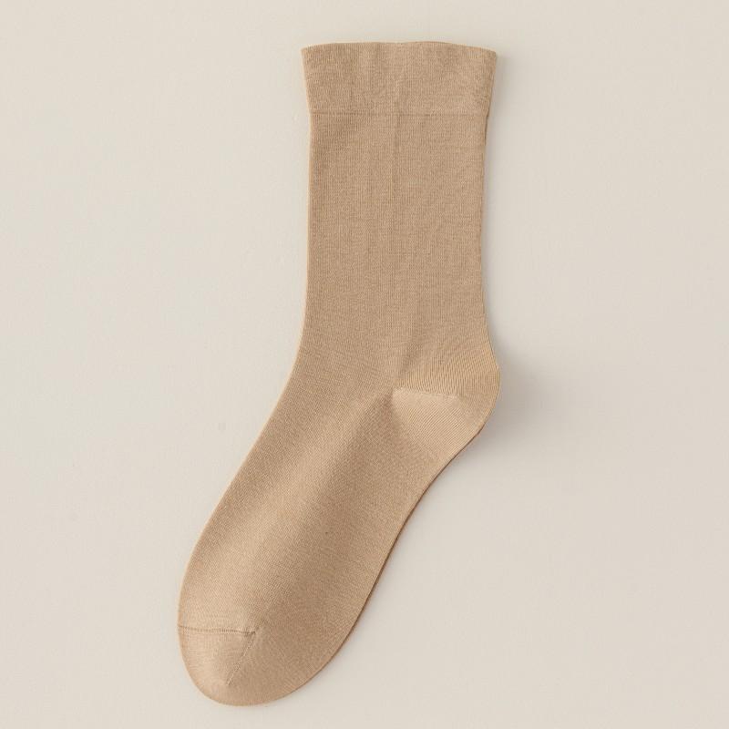 Women's Pure Cotton Autumn and Winter Boneless Women's Pile Socks Casual Cotton Socks Versatile Women's Socks Postpartum Socks