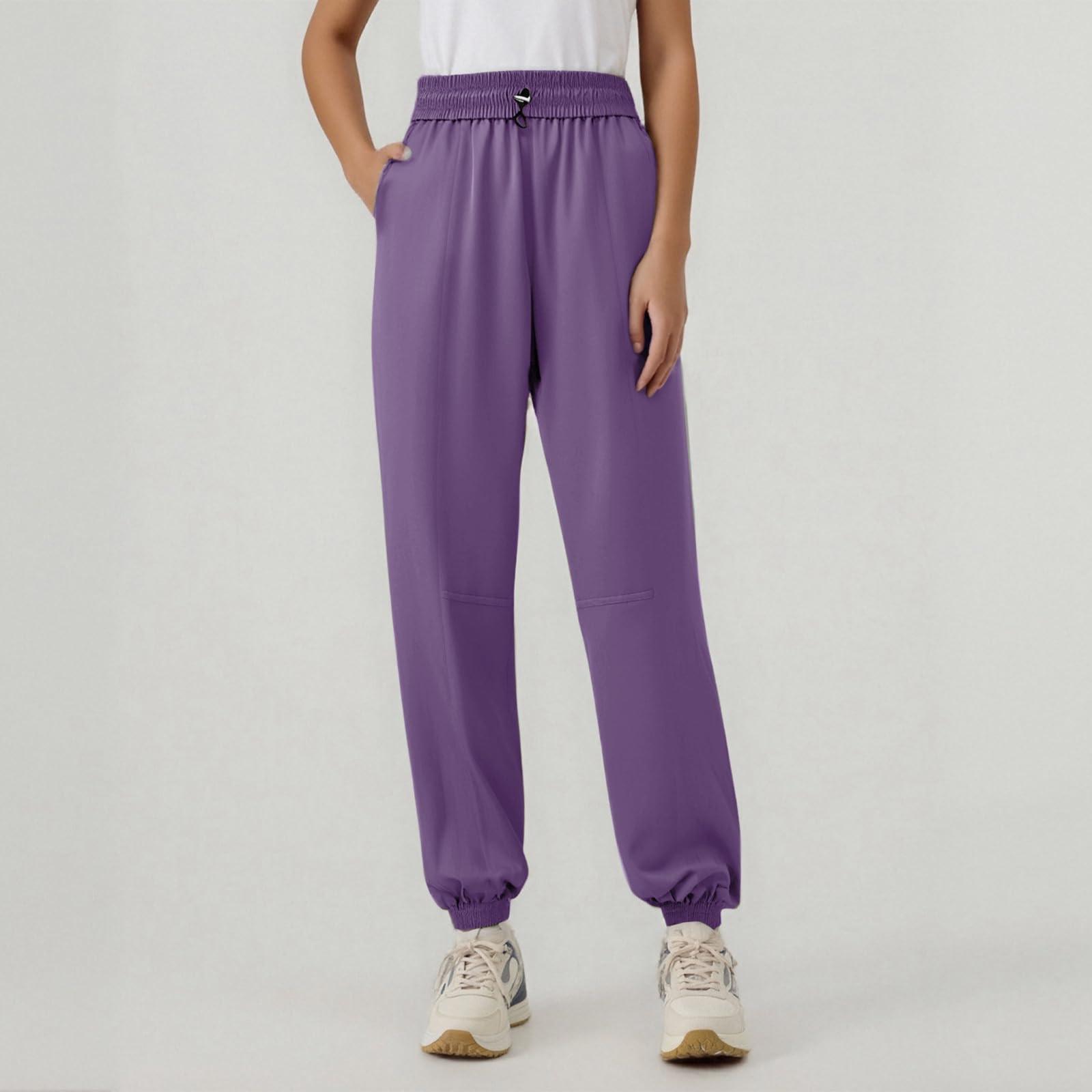 

Women s Fashion Solid Color Casual Pants S чорний