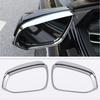 For Toyota Grand Highlander 2024 2025 Chrome Rearview Mirror Rain Eyebrow Cover