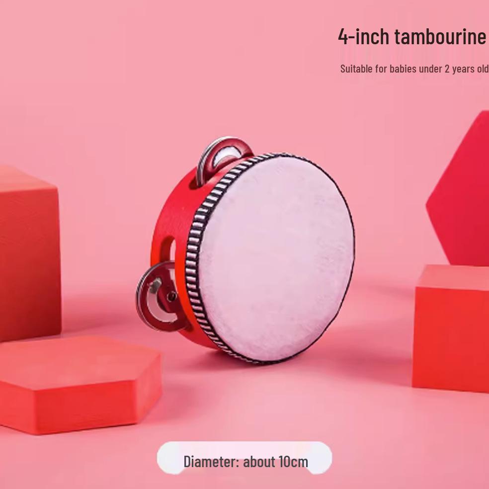 

Синьцзянский танец Тамбурин для детского сада Орф Перкуссия - Специальный ручной барабан и колокольчик для учителей