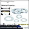 Extra Large Galvanized Carbon Steel Thickened Flat Washer