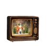 Snowflake Crystal Lamp TV Music Box - Christmas Gift & Decoration