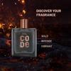 Wild Stone CODE Pyro Eau De Parfum for Men, 100ml|Bold, Intense & Vibrant Fragrance| Luxury Men Perfume with Long Lasting Aroma
