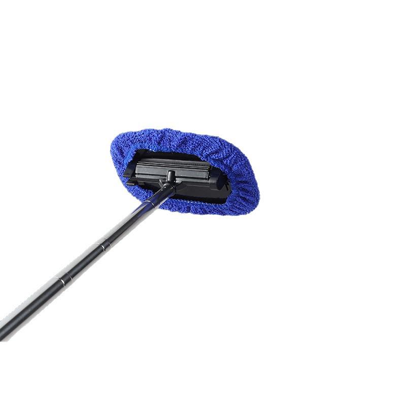 Stainless Steel Telescopic Rearview Mirror Wiper Blade for Car Window Defogging and Cleaning