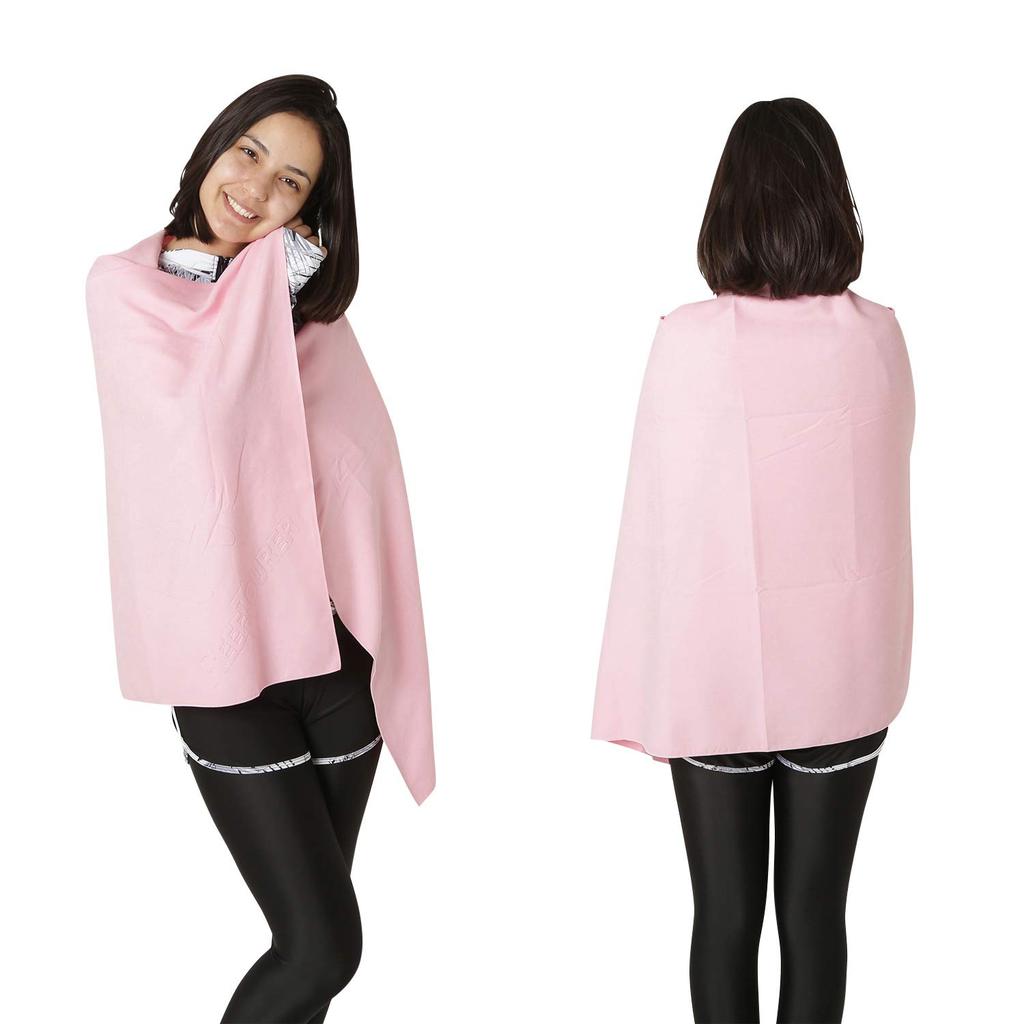 Leaf Tourer Travel Bath Towel Pink Quick-Drying Towel, Ultra-Thin Towel, Quick-Drying RA-001