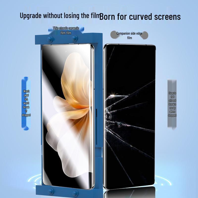 Vivo S18/18 Pro Anti-Peep Curved Screen Tempered Ceramic Protective Film