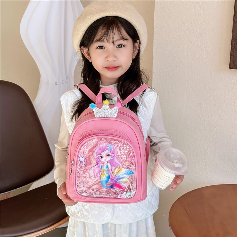 Cute And Charming Kids Backpack With Anime Design Perfect For Kindergarten Girls