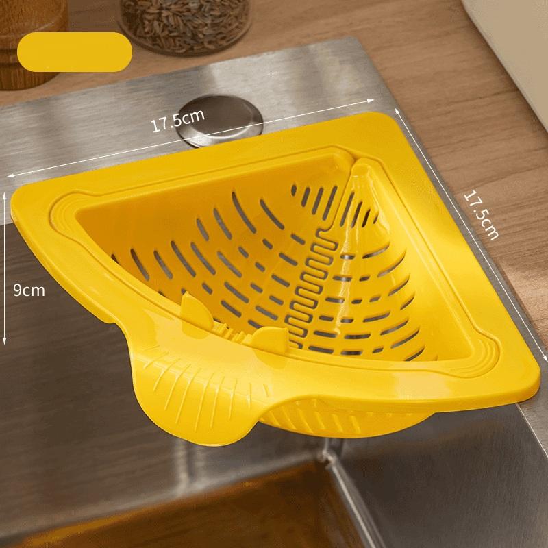 Rohový odkapávač dřezu Magnetický kuchyňský úložný stojan Odkapávací košík na odpadky Potravinový odpad Zbytky