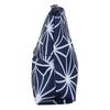 Astro Cosmetic Navy Japanese Hemp Leaf Tissue Small Item Pouch, Blue, Pattern, Case, Case, Compact, 880-12