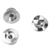 3Pcs Guitar Knob Metal Fine Surface Burrs Free Guitar Volume Control Knob Replacement with Hole