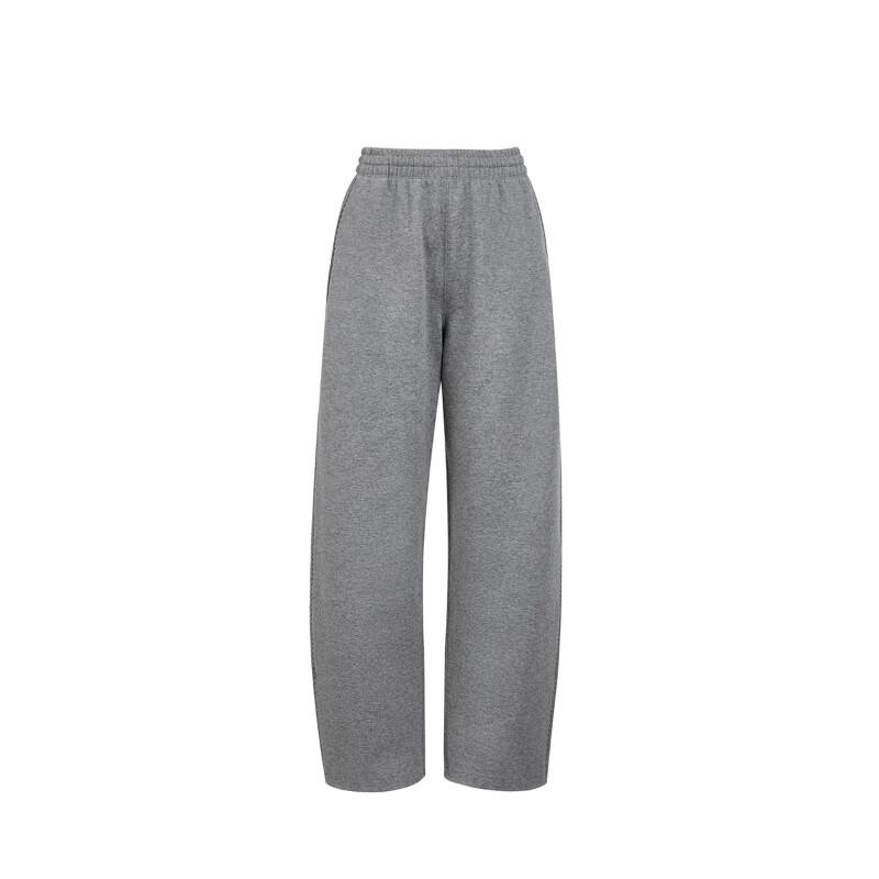 Veromoda Calças de Sarja com Renda e Cintura Elástica Outono 2025